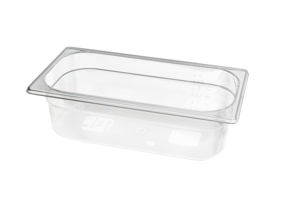 Transparente Gastronomie-Behälter für B2B.