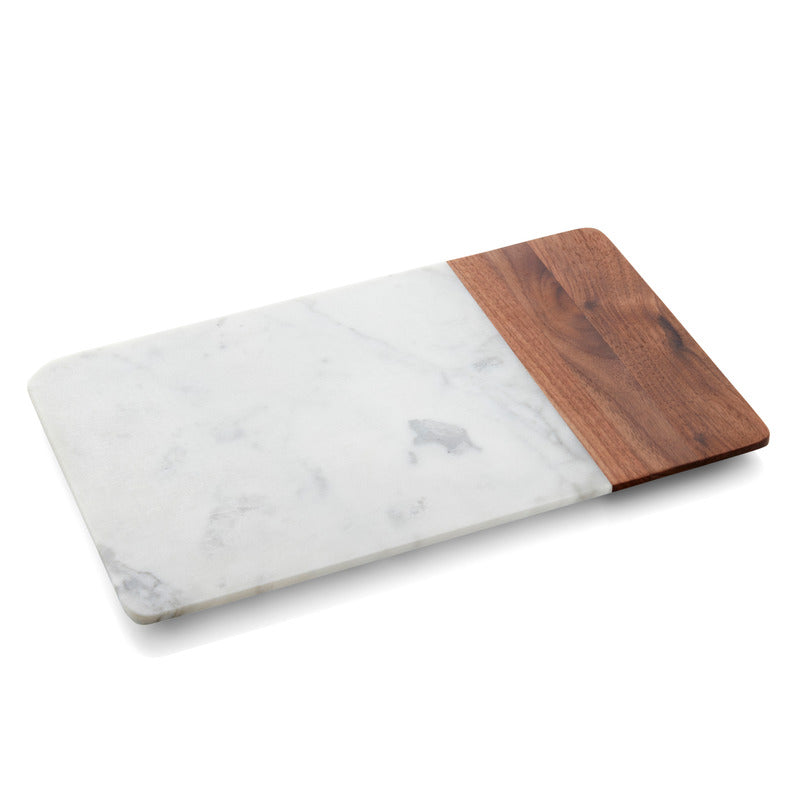 Schneidebrett aus Marmor und Holz
