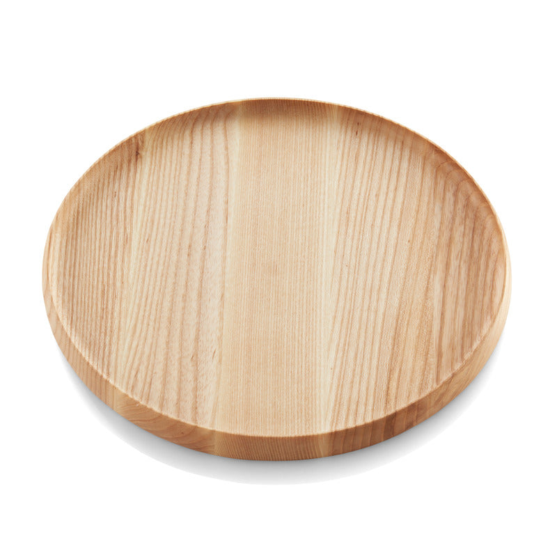Leere Holzschale für Gastronomie