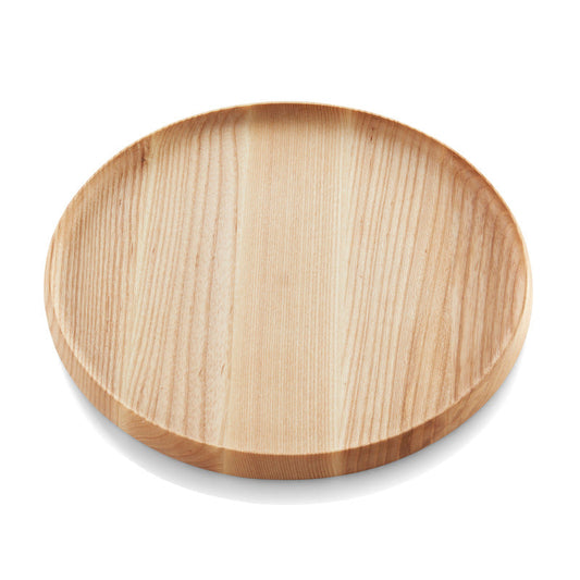 Leere Holzschale für Gastronomie