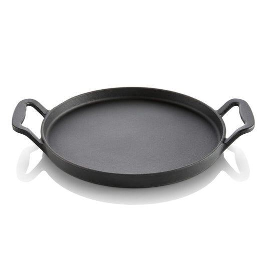Gusseiserne Servierplatte für Gastronomie.