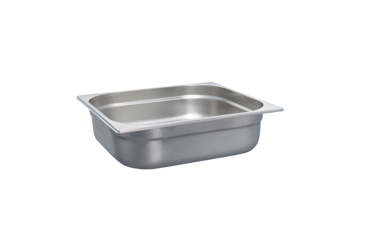 Edelstahlbehälter für Gastronomiebedarf.