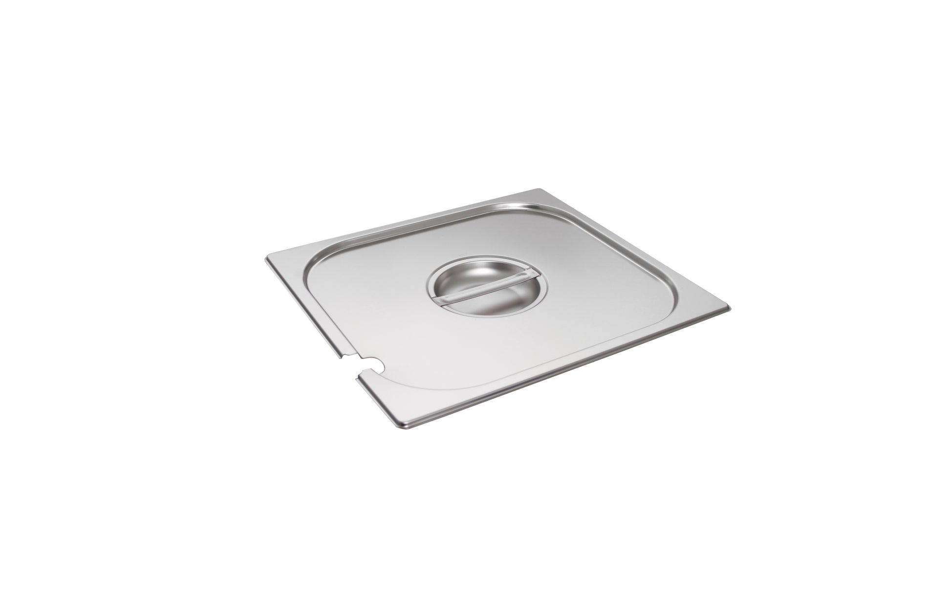 Edelstahl-Abdeckung für Gastrobehälter.