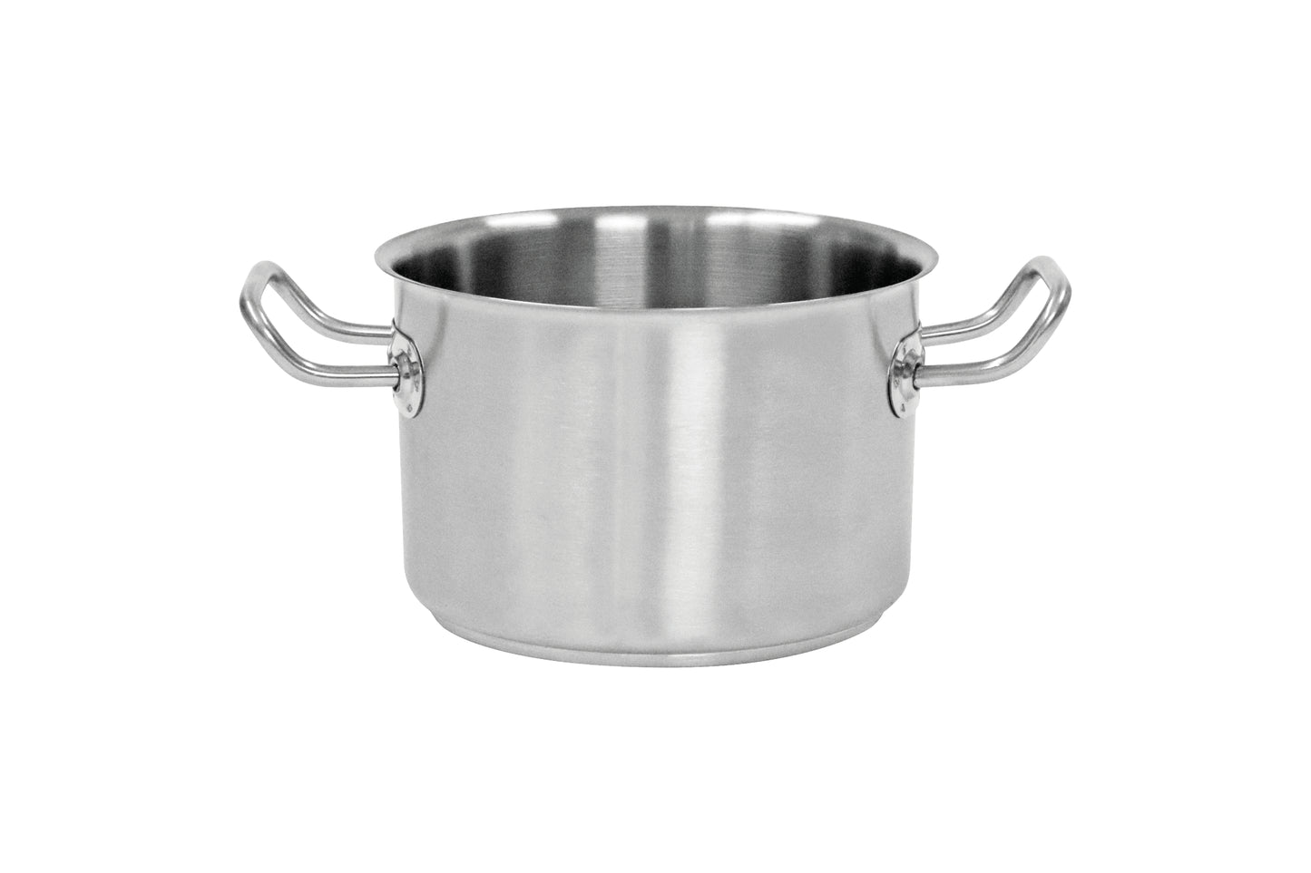 Edelstahlkochtopf für Gastronomie.