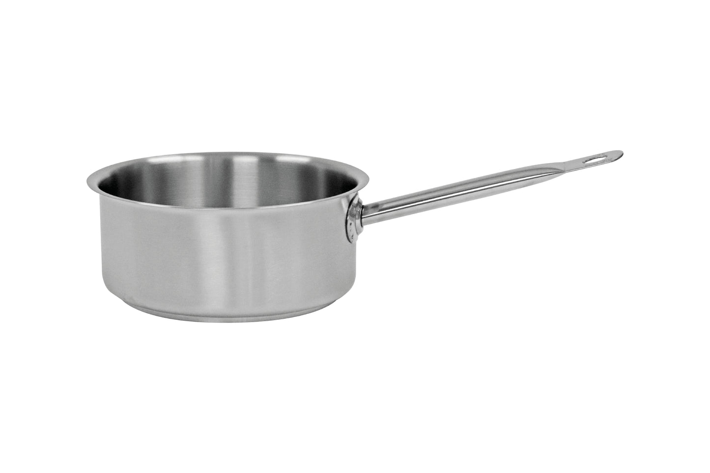 Edelstahl-Topf für Gastronomie.