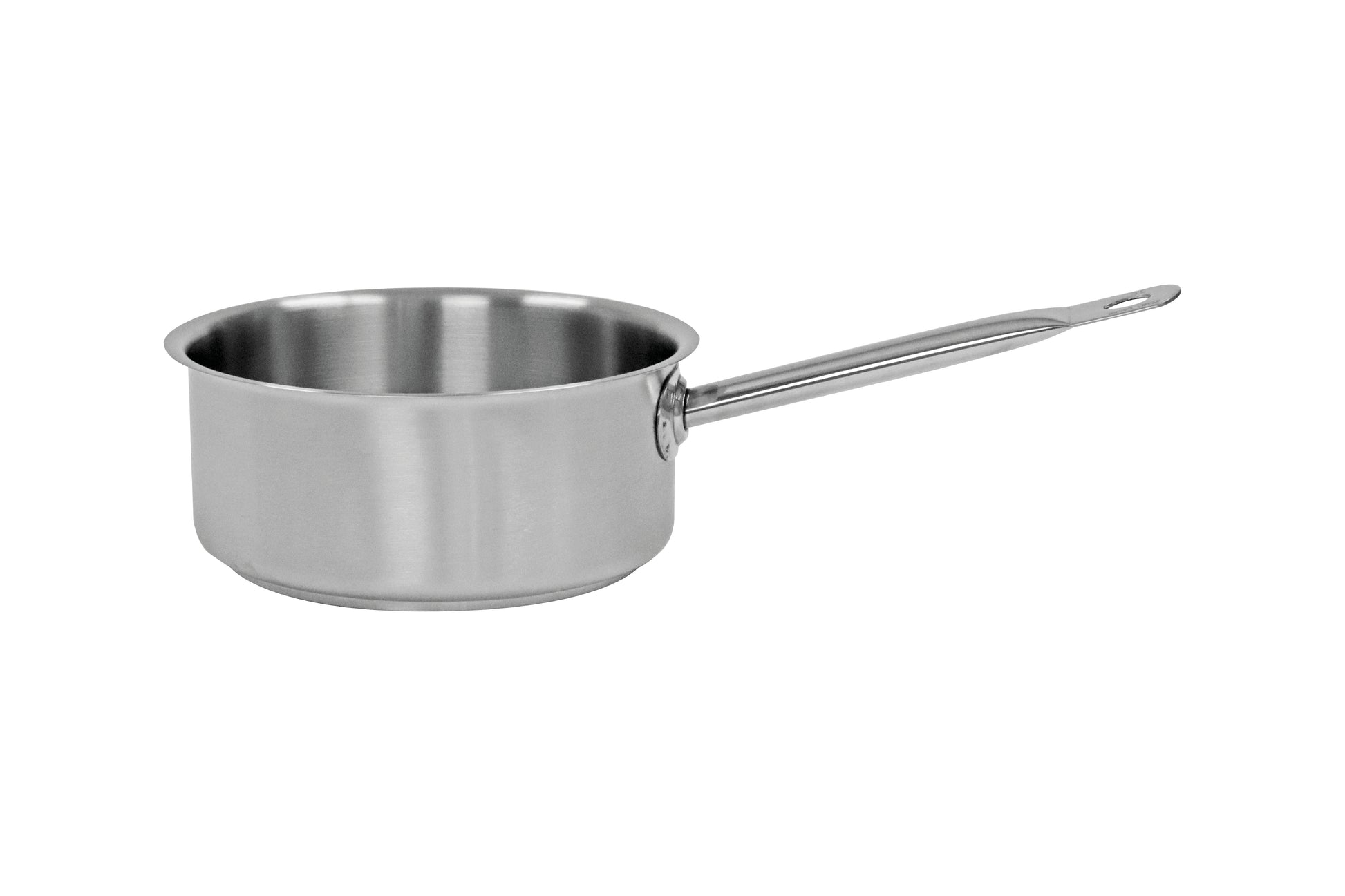 Edelstahl-Topf für Gastronomie.