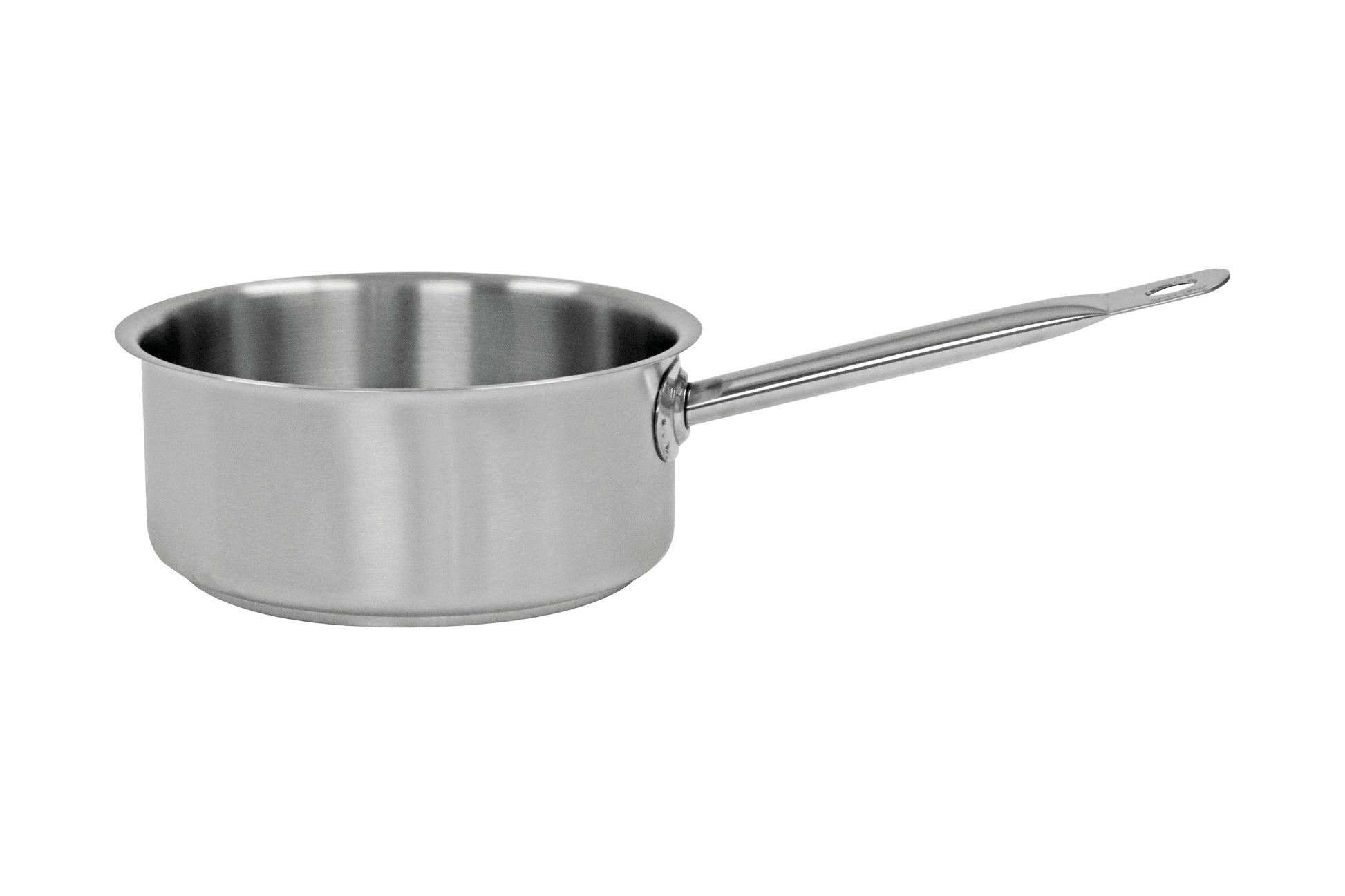 Edelstahl-Topf für Gastronomie.