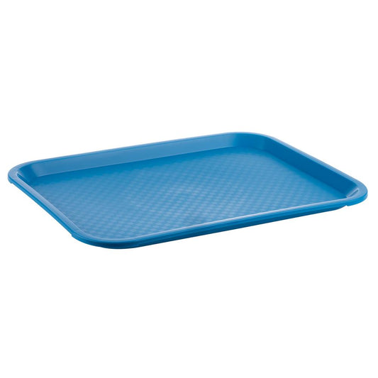 Blaue Serviertablett für Gastronomie