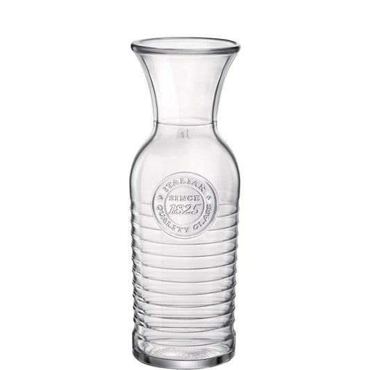 Transparente Glaskaraffe Dekanter