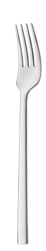 Gabel auf weißem Hintergrund