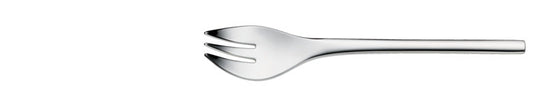 Gabel auf weißem Hintergrund
