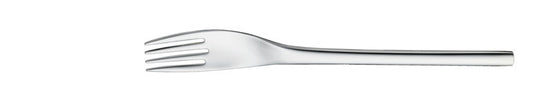Gabel auf weißem Hintergrund