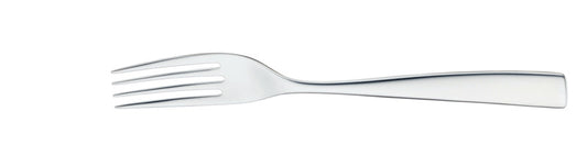 Edelstahlgabel für Gastronomiebedarf.