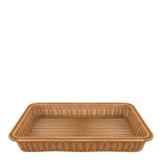 Brotkorb aus Rattan