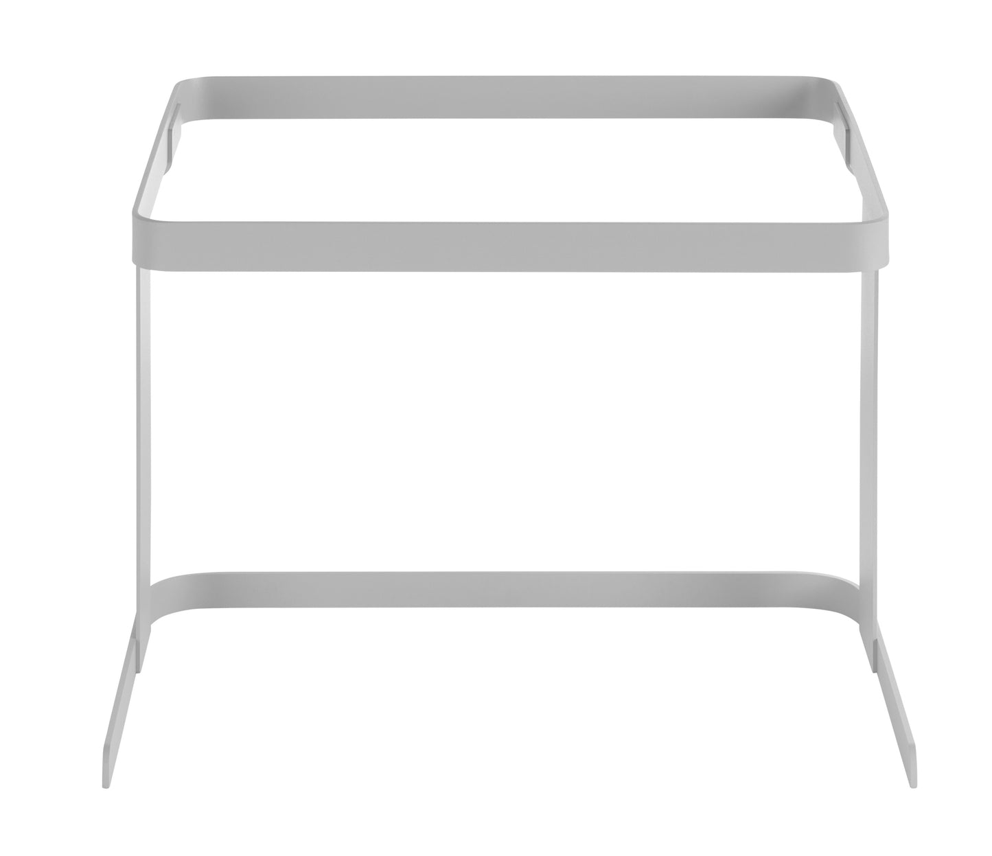 Gabel auf weißem Hintergrund