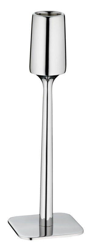 Eleganter Kerzenhalter aus Edelstahl.