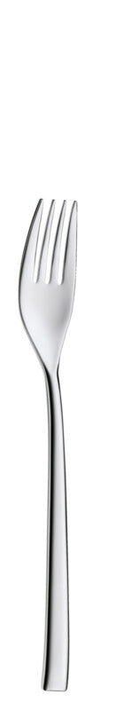 Edelstahlgabel für Gastronomiebedarf.