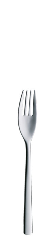 Edelstahlgabel für Gastronomiebedarf.