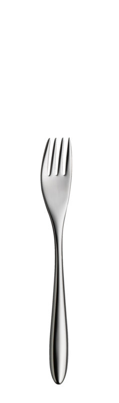 Edelstahlgabel für Gastronomiebedarf.