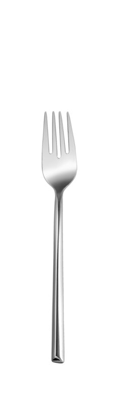 Edelstahlgabel für Gastronomiebedarf.