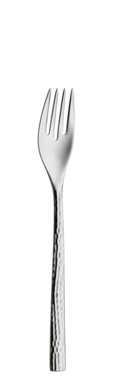 Edelstahlgabel für Gastronomiebedarf.