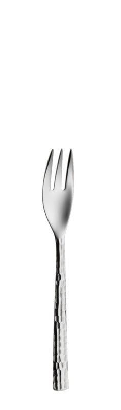 Edelstahlgabel für Gastronomiebedarf.