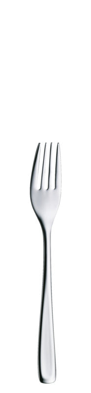 Edelstahlgabel für Gastronomiebedarf.