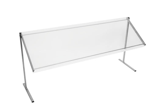Transparente Abdeckung für Gastronomie-Tische.