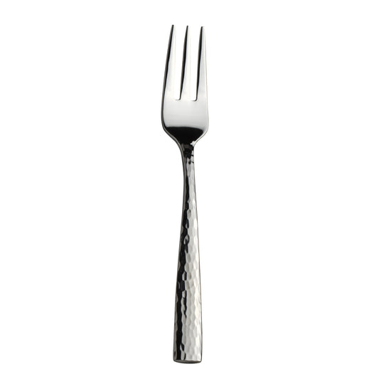 Gabel mit gehämmertem Griff.