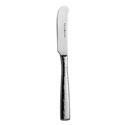 Buttermesser mit gehämmertem Griff.