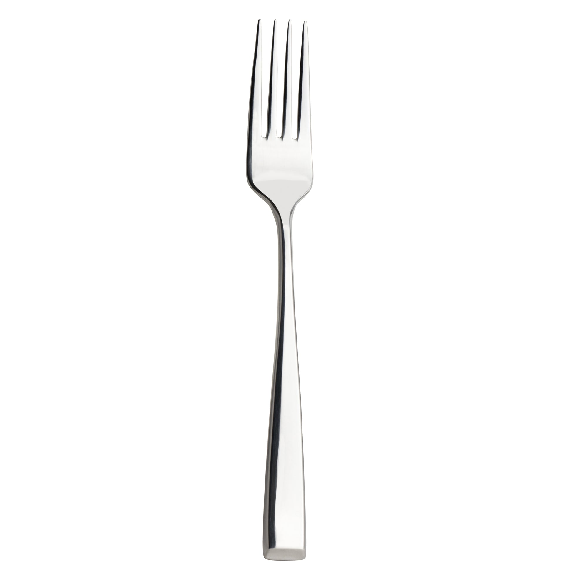 Gabel aus Edelstahl, schlichtes Design.