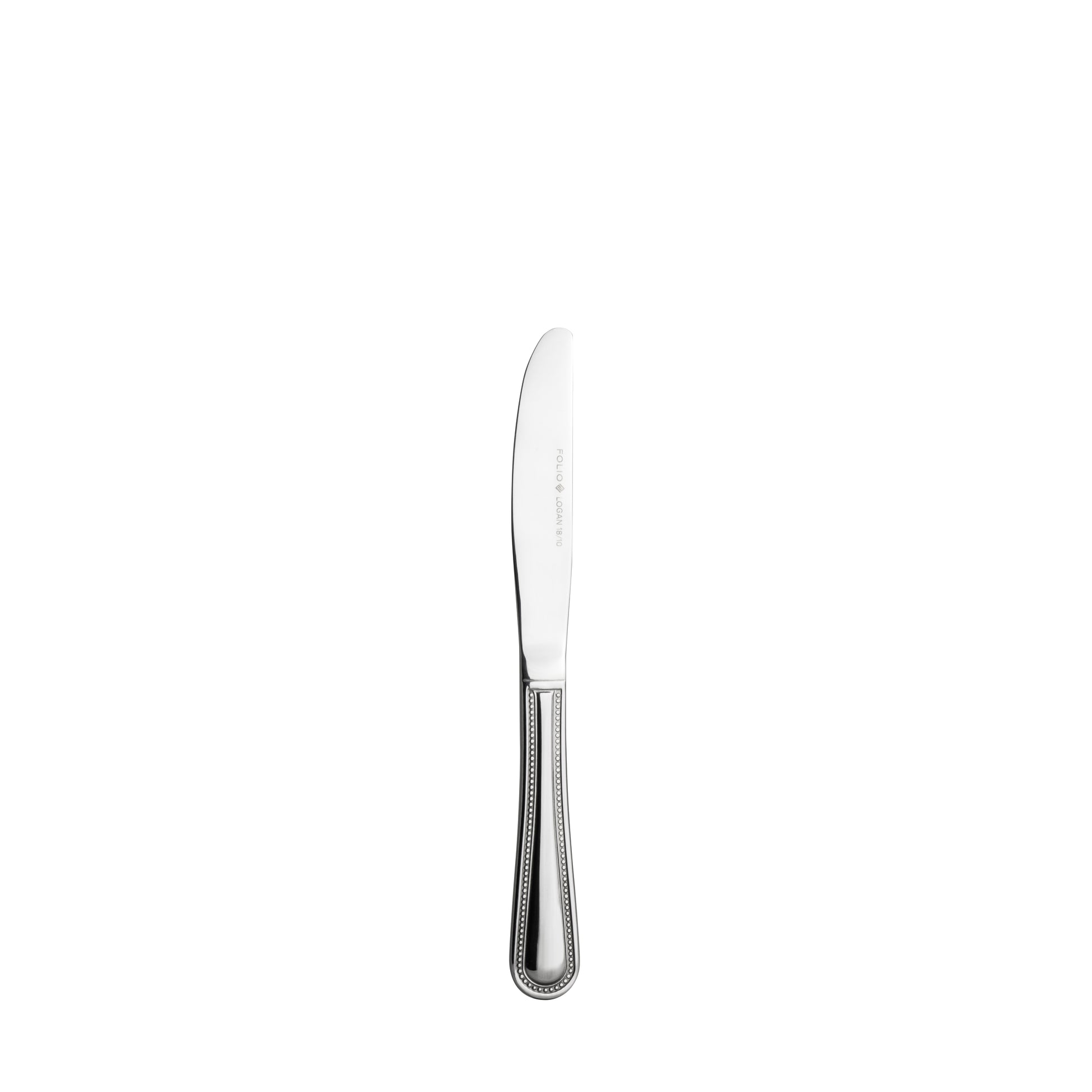 Silbernes Messer mit verziertem Griff.