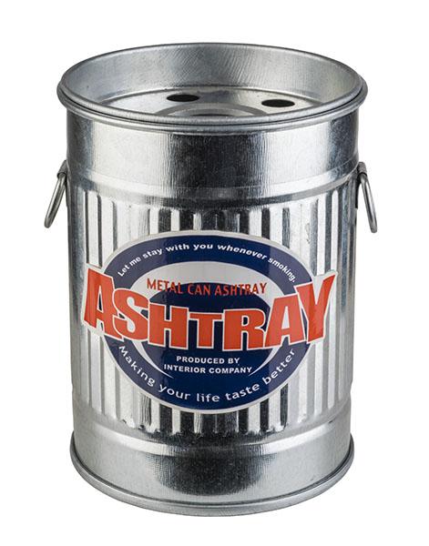 Metallischer Aschenbecher für Gastronomie
