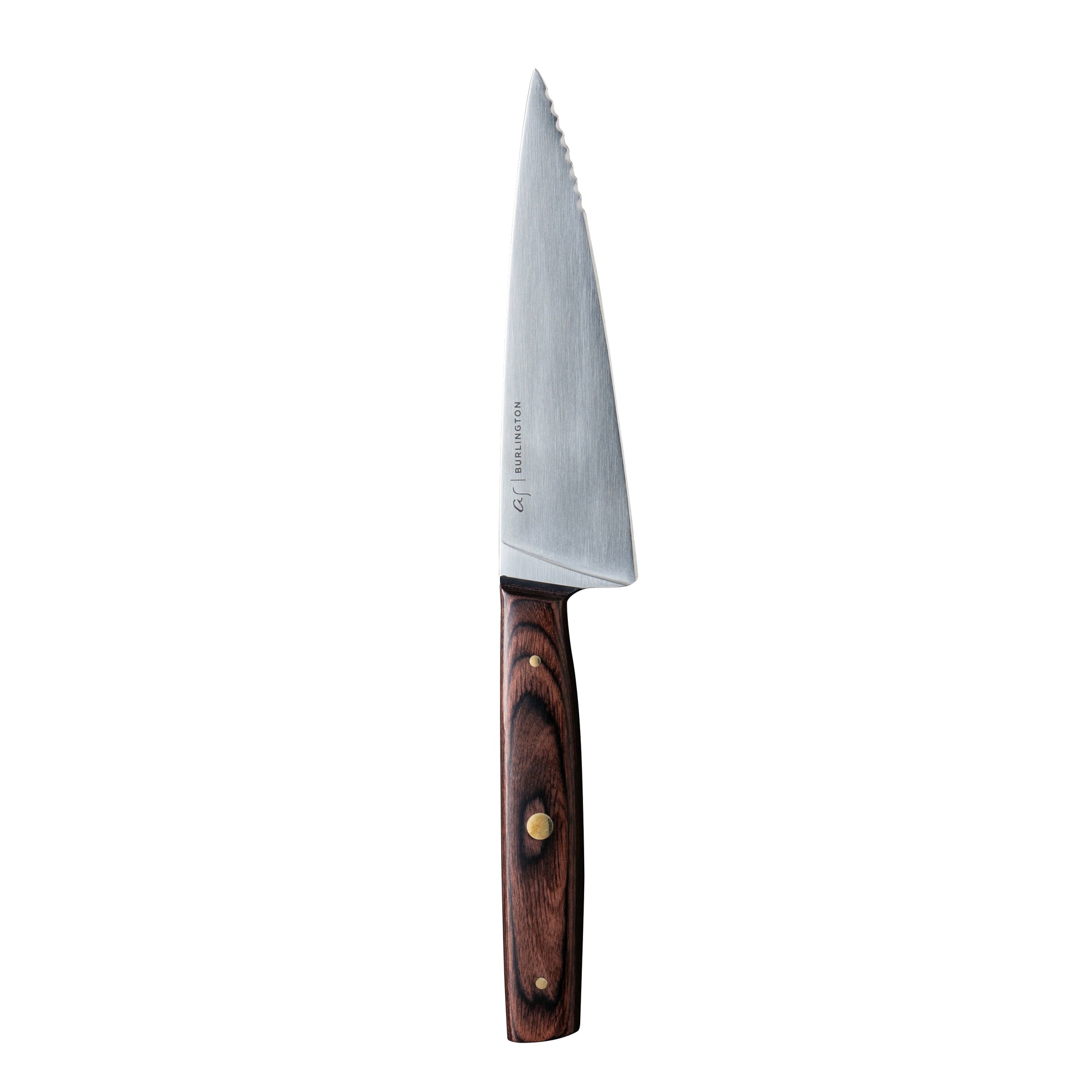 Küchenmesser mit Holzgriff.