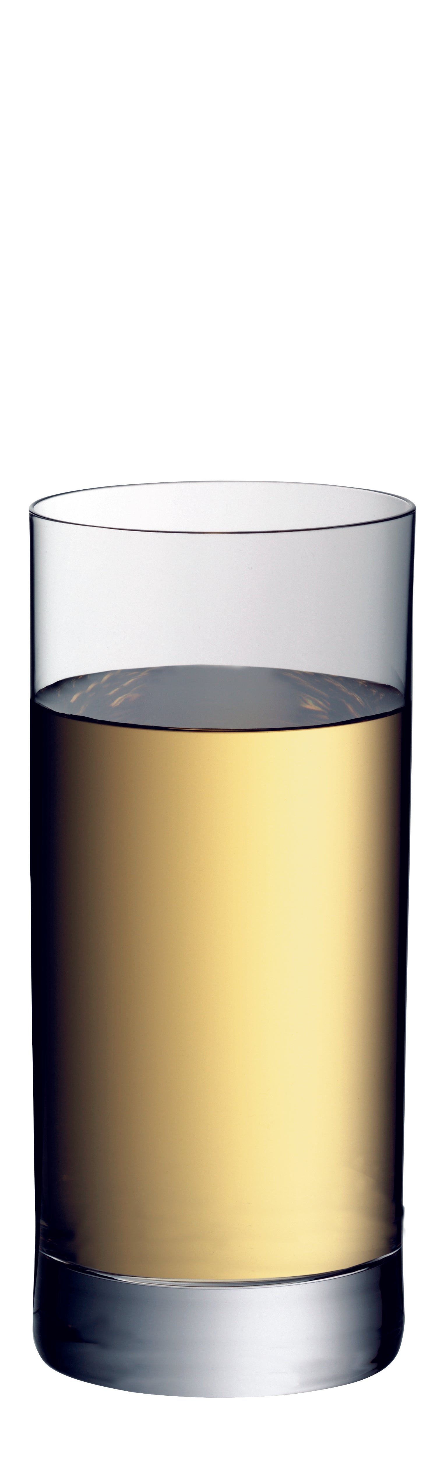 Glas mit dunklem Getränk