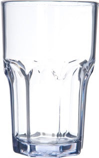 Leeres Trinkglas aus Glas.
