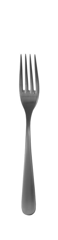 Edelstahlgabel für Gastronomiebedarf.