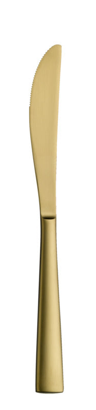 Goldenes Besteck für Gastronomie.