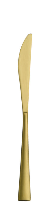 Goldenes Messer für Gastronomie.