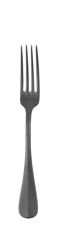Schwarze Gabel für Gastronomie.