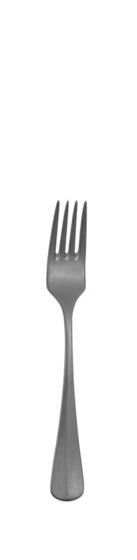 Edelstahlgabel für Gastronomiebedarf.