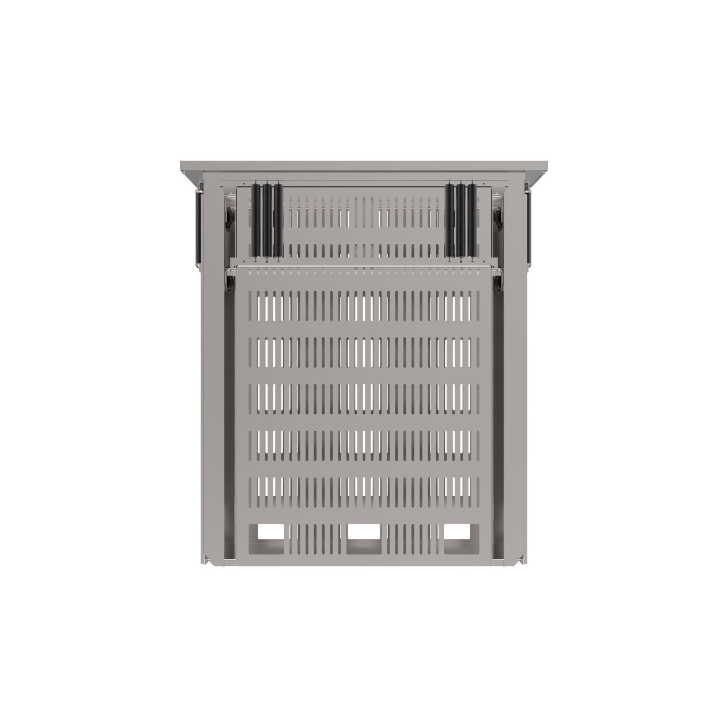 Metallbehälter für Gastronomiebedarf.