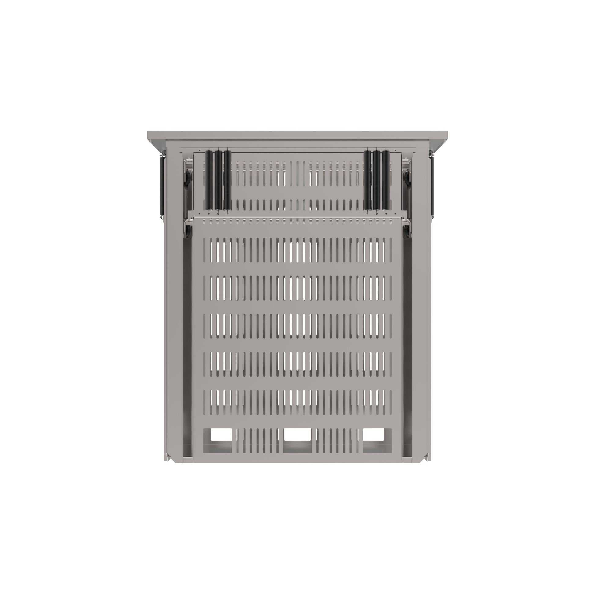 Metallbehälter für Gastronomiebedarf.