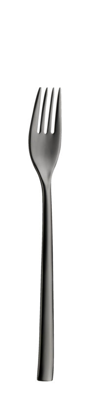 Schwarze Gabel für Gastronomie.