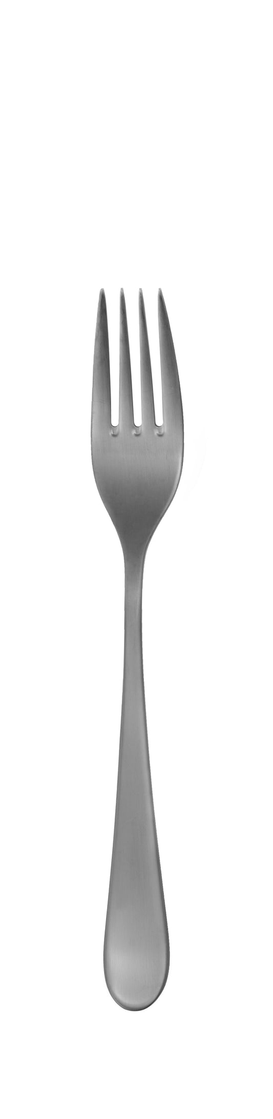 Edelstahlgabel für Gastronomiebedarf.