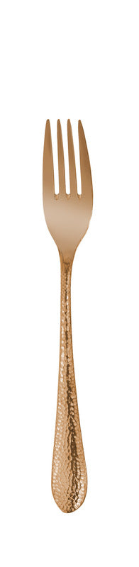 Goldene Gabel für Gastronomiebedarf.