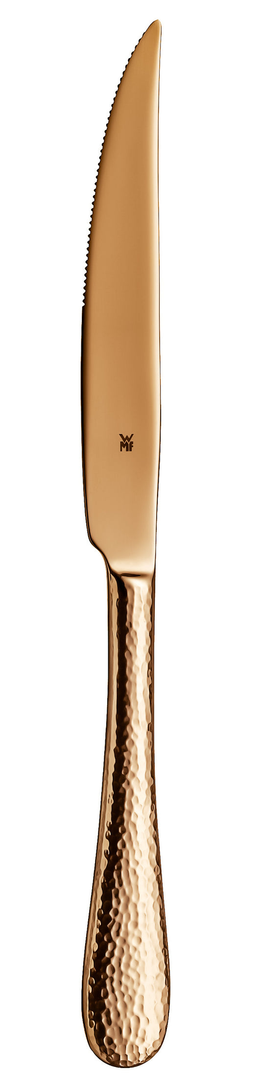 Elegantes, goldenes Gastronomiemesser.