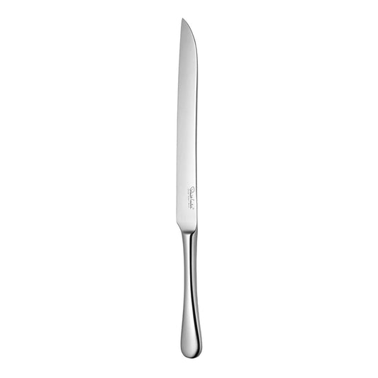Silbernes, professionelles Küchenmesser.