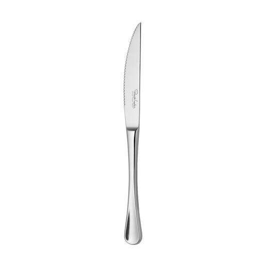 Silbernes Steakmesser mit Gravur.
