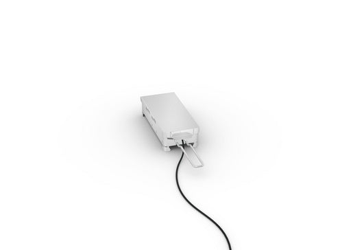 Weißer Fußschalter mit Kabel